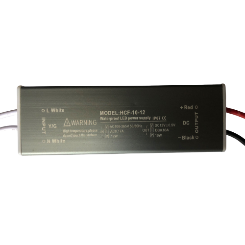 12V 10W Waterproof IP67 AC to DC LED Driver Din Rail Switching Power Supply
