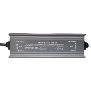 24V 120W Waterproof IP67 AC to DC LED Driver Din Rail Switching Power Supply