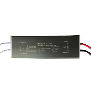 12V 15W Waterproof IP67 AC to DC LED Driver Din Rail Switching Power Supply