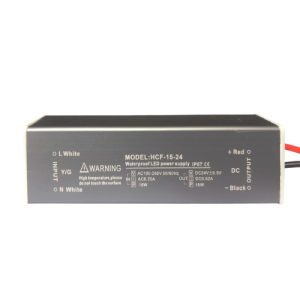 24V 15W Waterproof IP67 AC to DC LED Driver Din Rail Switching Power Supply