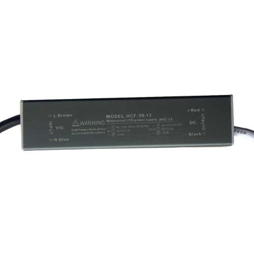 12V 30W Waterproof IP67 AC to DC LED Driver Din Rail Switching Power Supply