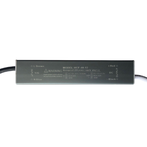 12V 40W Waterproof IP67 AC to DC LED Driver Din Rail Switching Power Supply