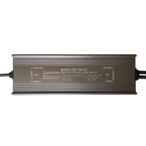 24V 500W Waterproof IP67 AC to DC LED Driver Din Rail Switching Power Supply